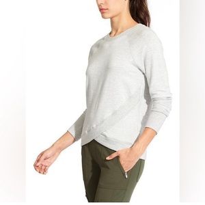 Athleta Criss Cross Sweatshirt